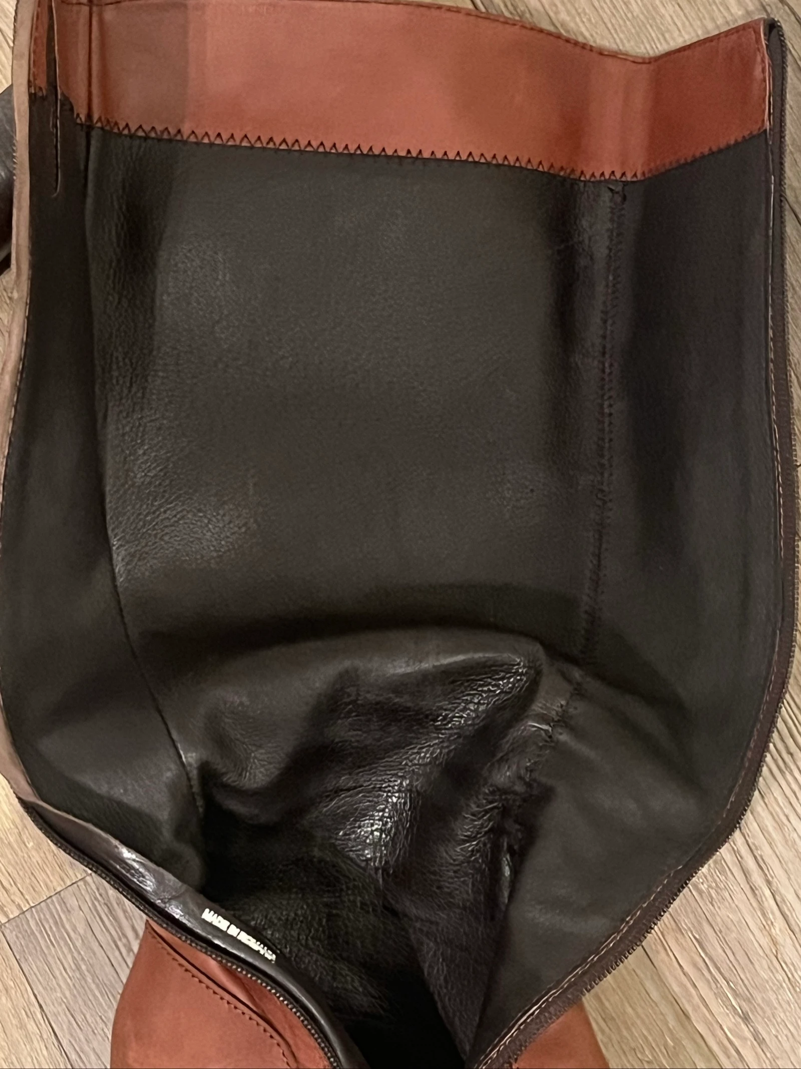 Minelli high leather heeled boots – photo 12